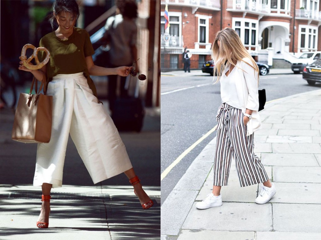 Tendance: La jupe culotte est de retour