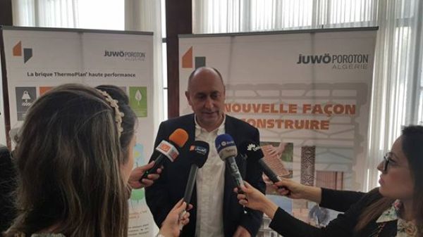 JUWO POROTON Algérie : La nouvelle brique économique à haute performance Iconede l’innovation de la 20ème édition du Salon « BATIMATEC »  (du 23 au 27 avril à la SAFEX d’Alger)