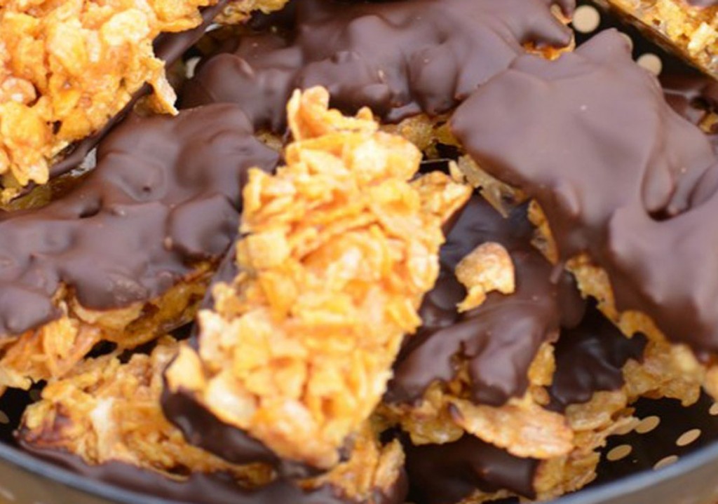 Barres de céréales au chocolat faites maison