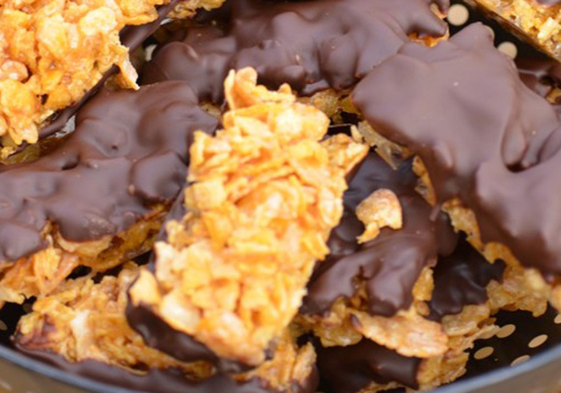 Barres de céréales au chocolat faites maison