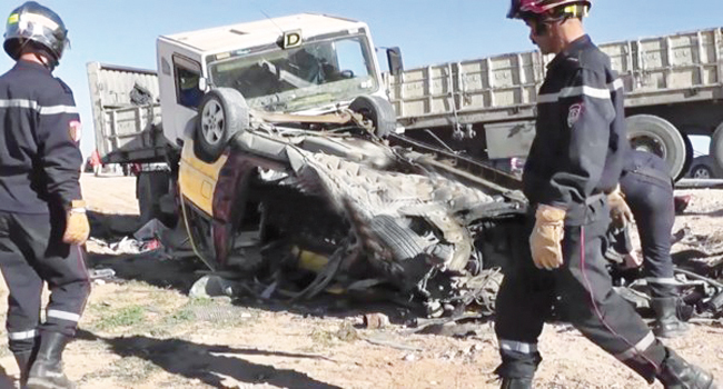 Accidents routiers: 9 morts et 31 blessés en une journée