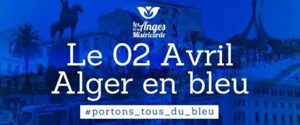 « Alger en bleu » pour célébrer la journée internationale de l’autisme