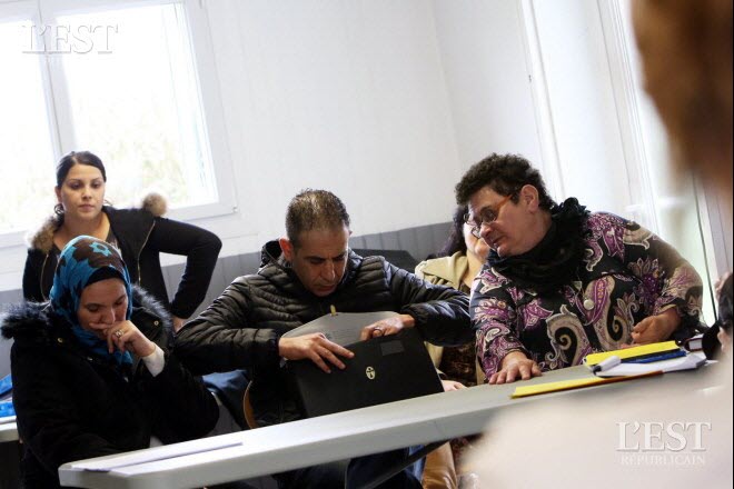 Une famille algérienne déportée de France