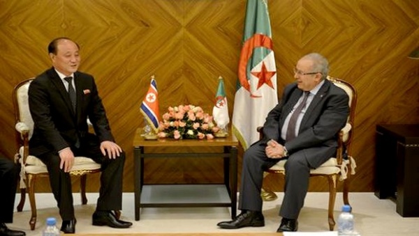 Lamamra reçoit le vice MAE de la République démocratique et populaire de Corée