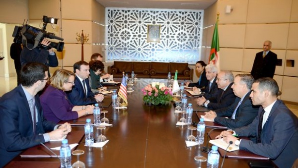 Lamamra reçoit une délégation du Congrès américain