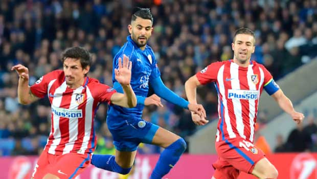 Mahrez impuissant face aux Colchoneros