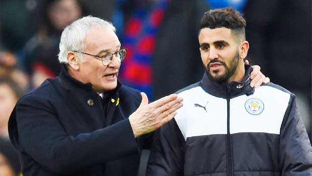 Ranieri : «Peut-être  que Mahrez et Slimani  ont parlé de moi aux dirigeants de la FAF…»