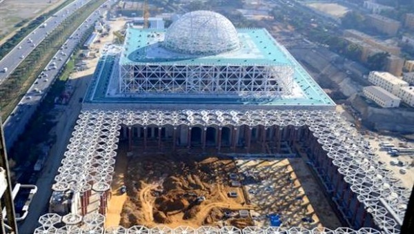 Grande mosquée d&rsquo;Alger: Les travaux exigeant méticulosité et perfectionnement s&rsquo;amorcent