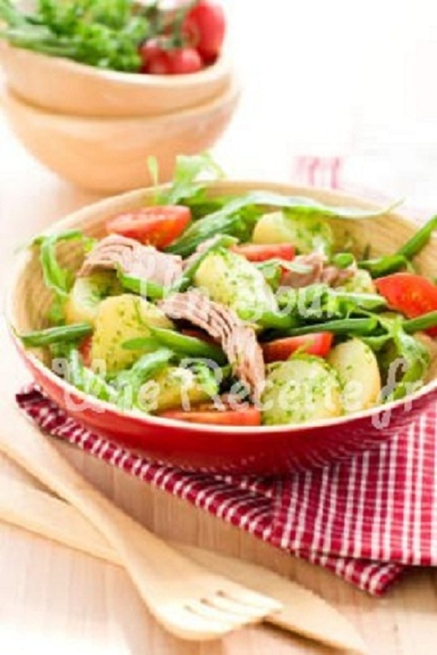 Salade de pommes de terre au thon
