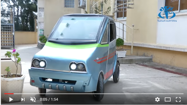 Un chercheur du CDER réalise une voiture électrique