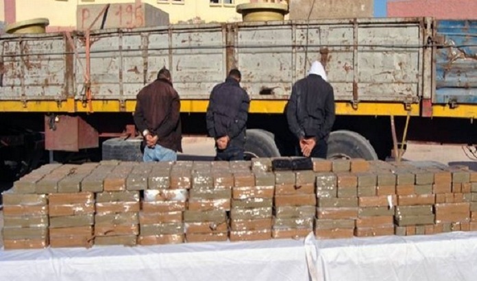 Plus de 14 tonnes de résine de cannabis saisies en trois mois en Algérie