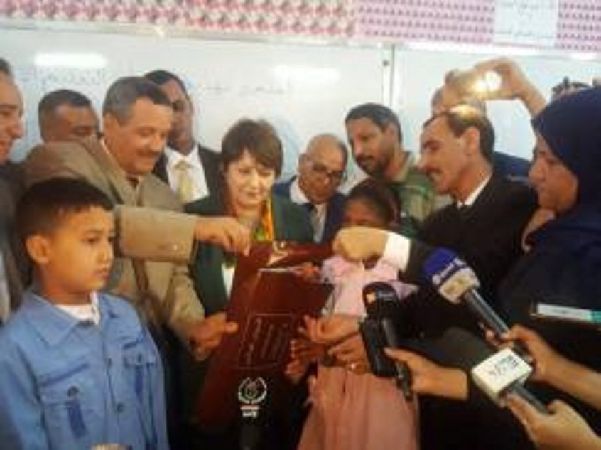 Examen de fin de cycle primaire : le coup d’envoi donné à Béchar par la ministre de l’Education nationale