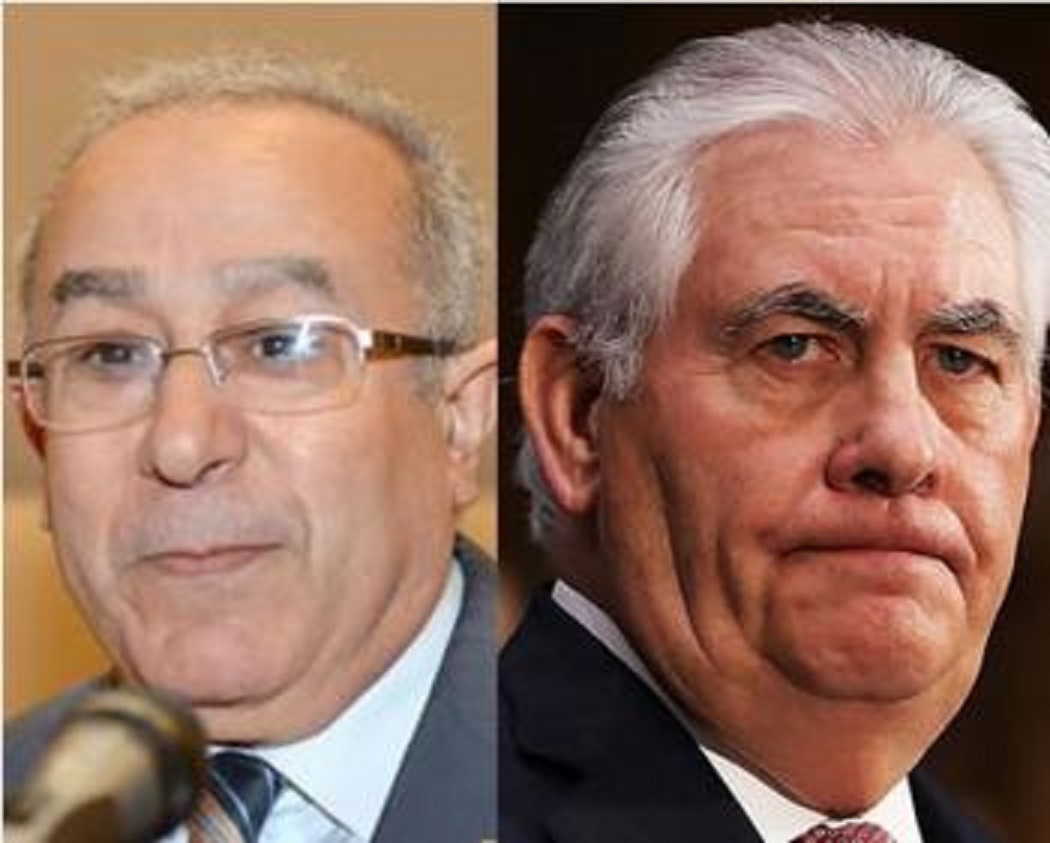 Algérie- Etats-Unis: Lamamra rencontre Tillerson