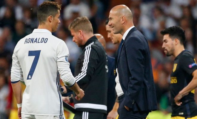 C. ronaldo tout proche de son cinquième ballon d’or selon zidane