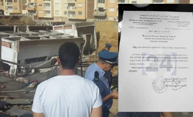 Le promoteur immobilier Sahraoui récupère son agrément