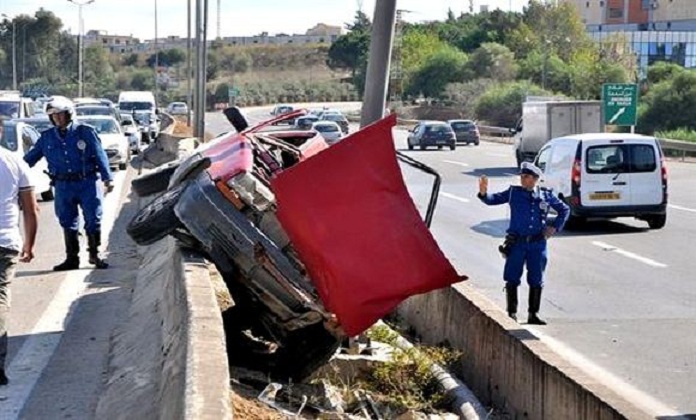 17 morts et 332 blessés dans 257 accidents de la route en une semaine