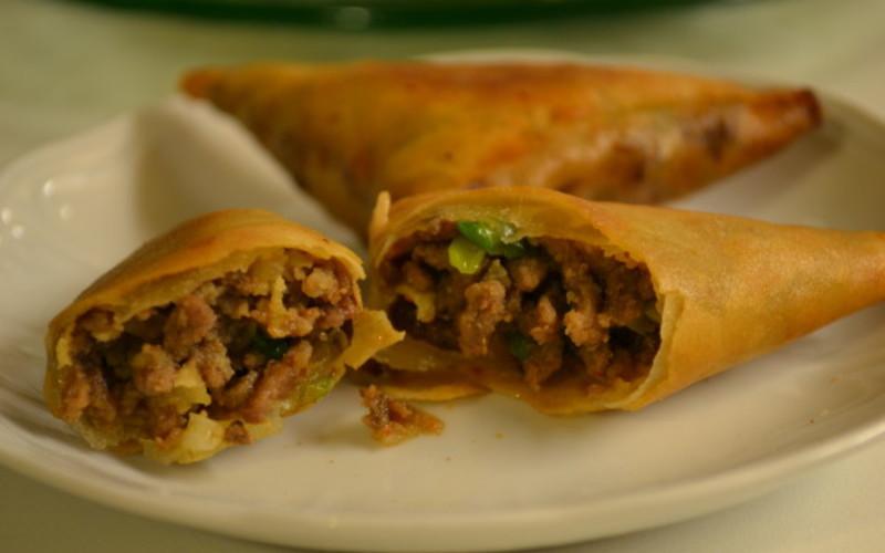 Samoussas à la viande