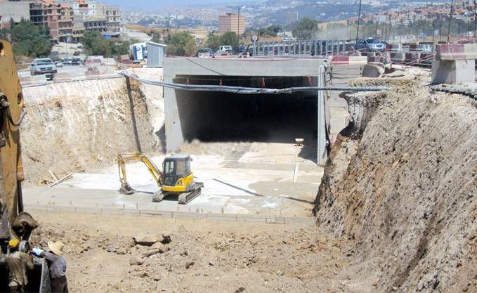 Arrêt des travaux de la trémie de Ziadia