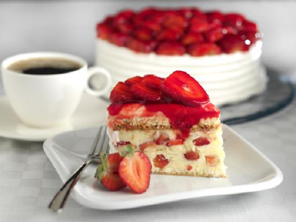 Gâteau aux fraises