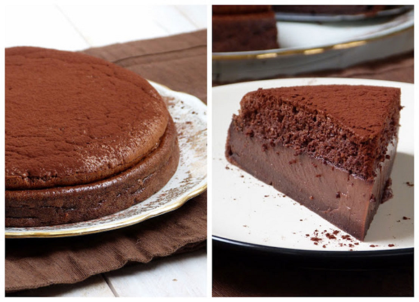 Gâteau magique au chocolat