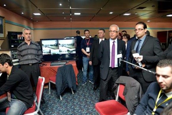 Le ministre de la Communication Hamid Grine effectue une visite au CIP