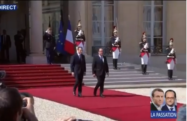 France: François Hollande quitte l’Elysée à l’issue de la passation de pouvoir