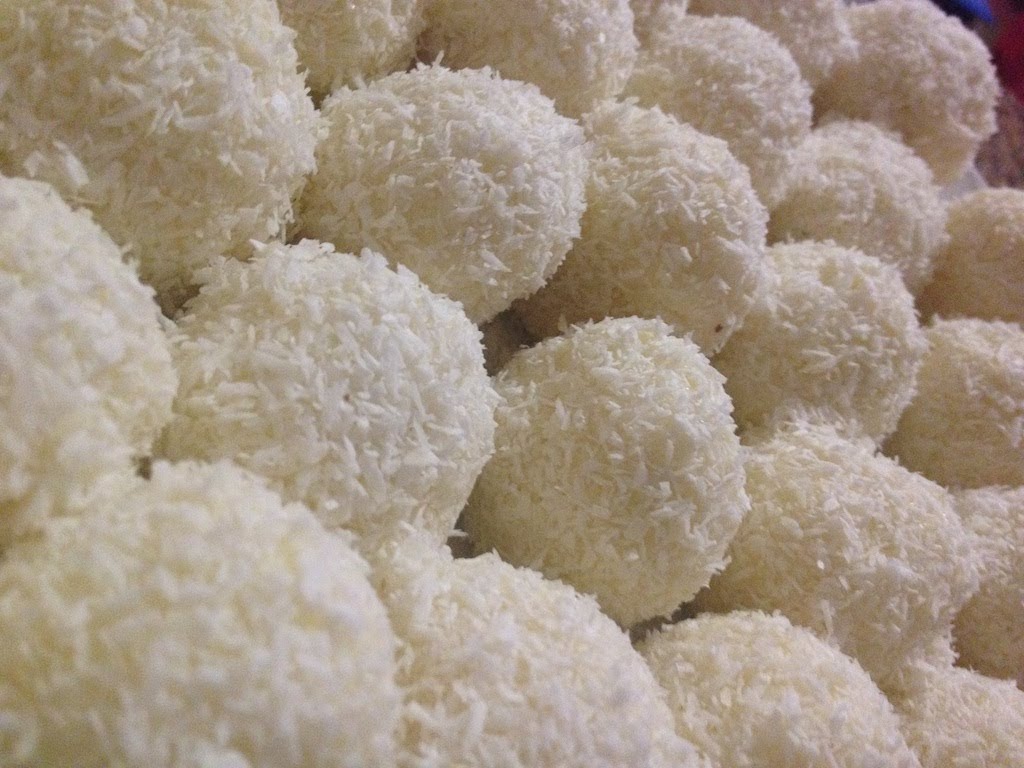 Boules de noix de coco