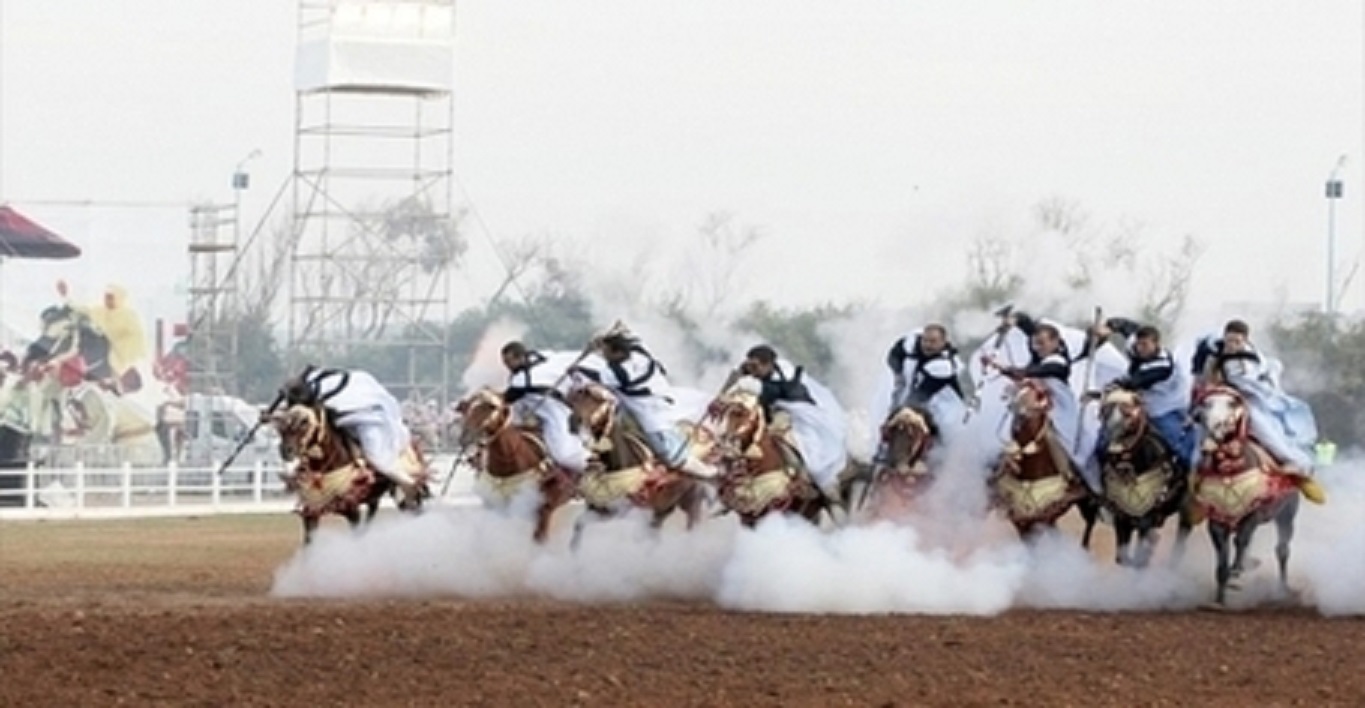 Equitation traditionnelle: Festival de fantasia à Sidi El Djillali