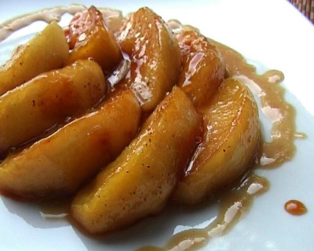 Pommes au sirop