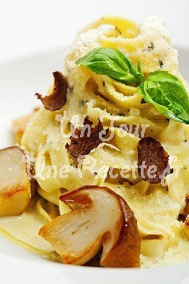 Tagliatelles aux cèpes