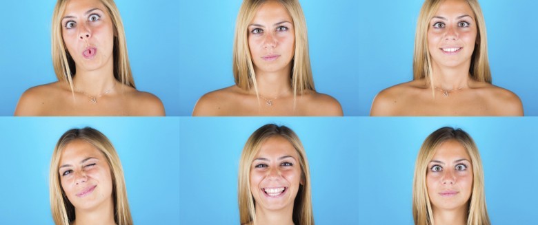 Exercices de gym faciale anti-âge