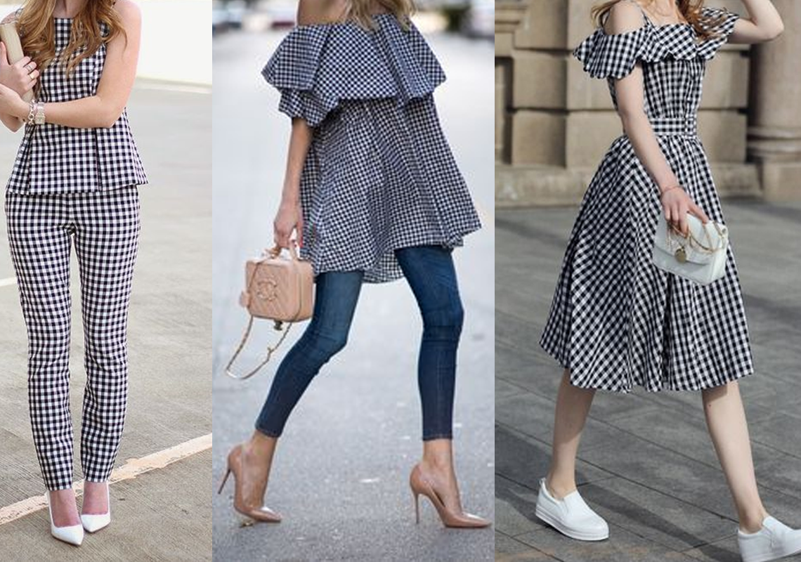L’imprimé Vichy: la tendance rétro fait son retour