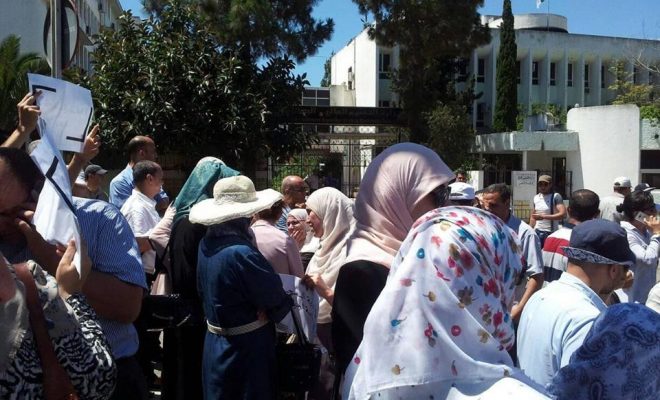Enseignant assassiné à Tipaza: rassemblement devant le ministère de l’enseignement supérieur