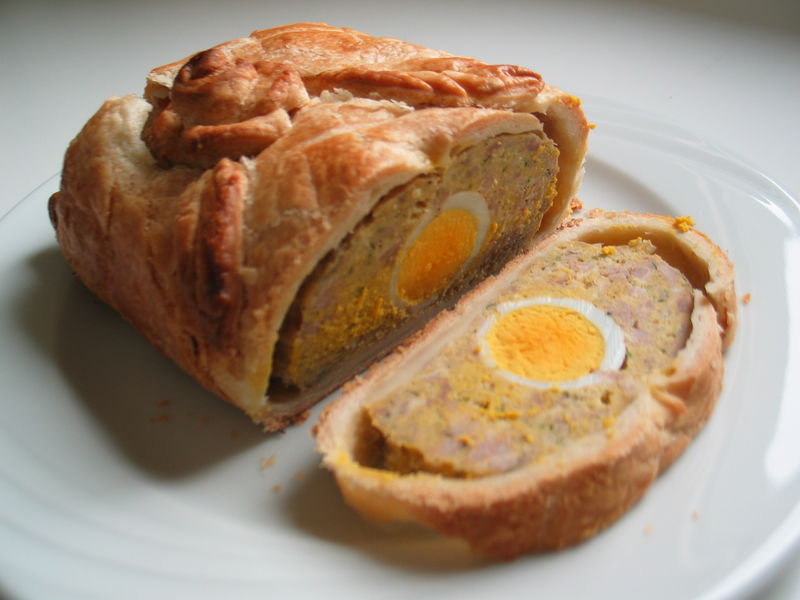 Pain de viande en croûte