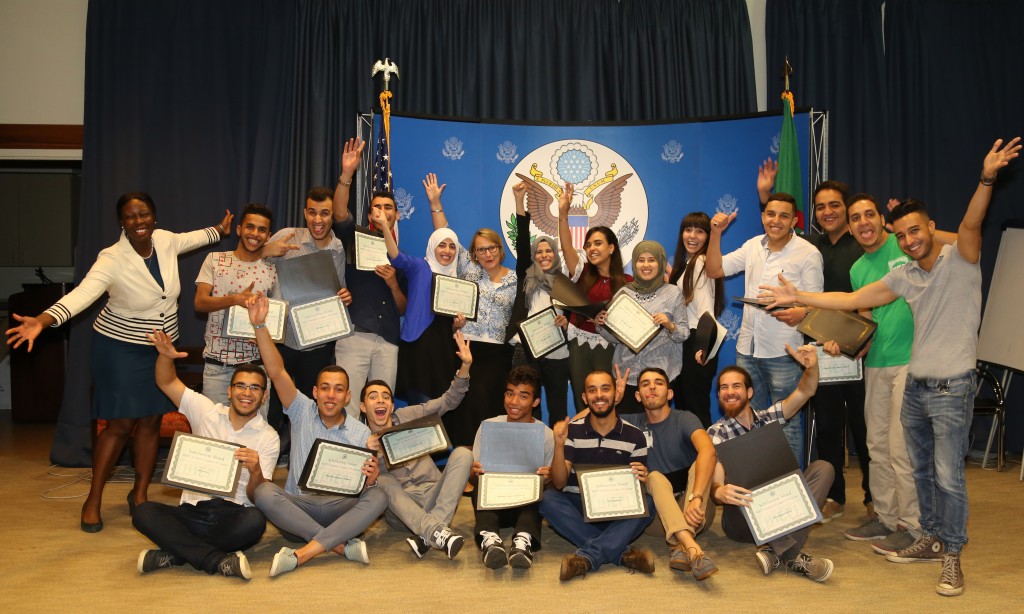 L’ambassadeur Polaschik félicite 18 jeunes leaders algériens