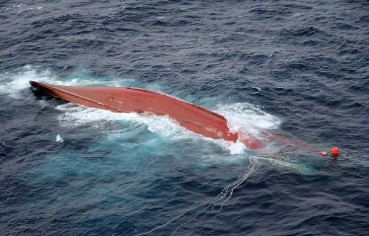 Naufrage d’un bateau de pêche au large de Mostaganem