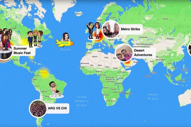 Snapchat toujours plus porté sur la géolocalisation avec Snap Map