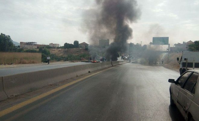 Tizi-ouzou: la RN 12 reliant Béjaia à Alger fermée au niveau de Oued Aïssi
