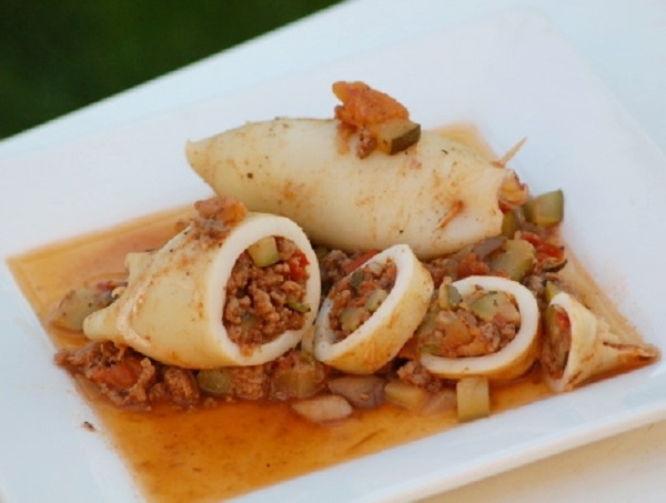 Calamars farcis