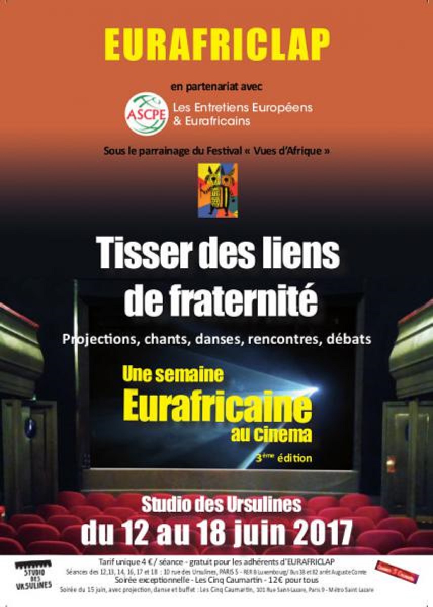 Paris: Une semaine Eurafricaine au cinéma