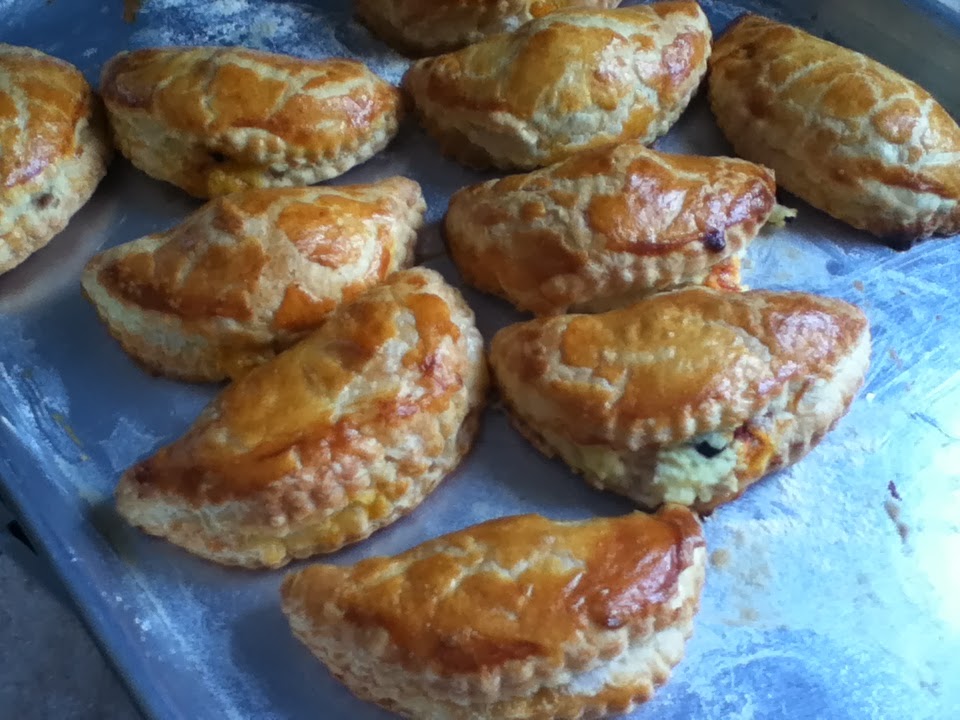 Cocas aux thon et pomme de terre