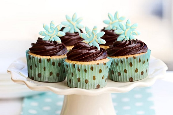 Cupcakes au chocolat