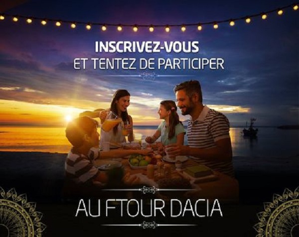 Renault Algérie : Tentez de participer au ftour Dacia