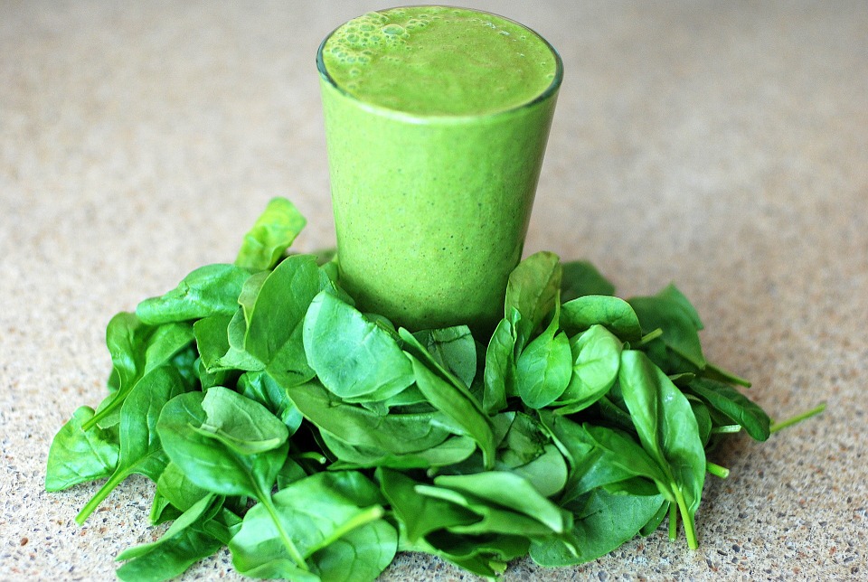 Smoothie vert nature