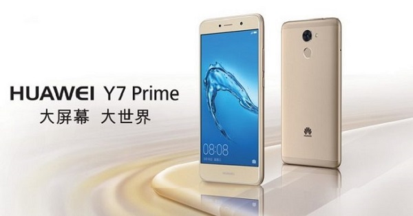 Huawei Y7 Prime dévoilé à Hong Kong !
