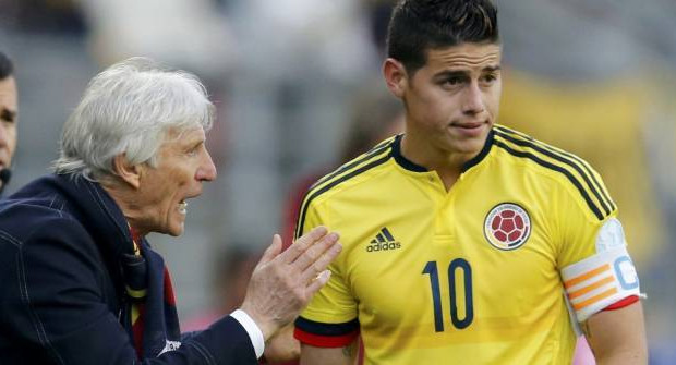 Colombie : Pekerman met la pression sur James