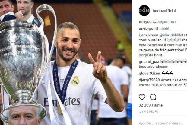 Real Madrid : Booba partage un montage de Benzema chambrant Valbuena, Giroud et Deschamps
