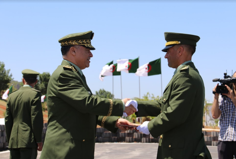 Le Général-Major Menad Nouba préside la cérémonie de sortie de 4 promotions de l’Ecole supérieure de la GN
