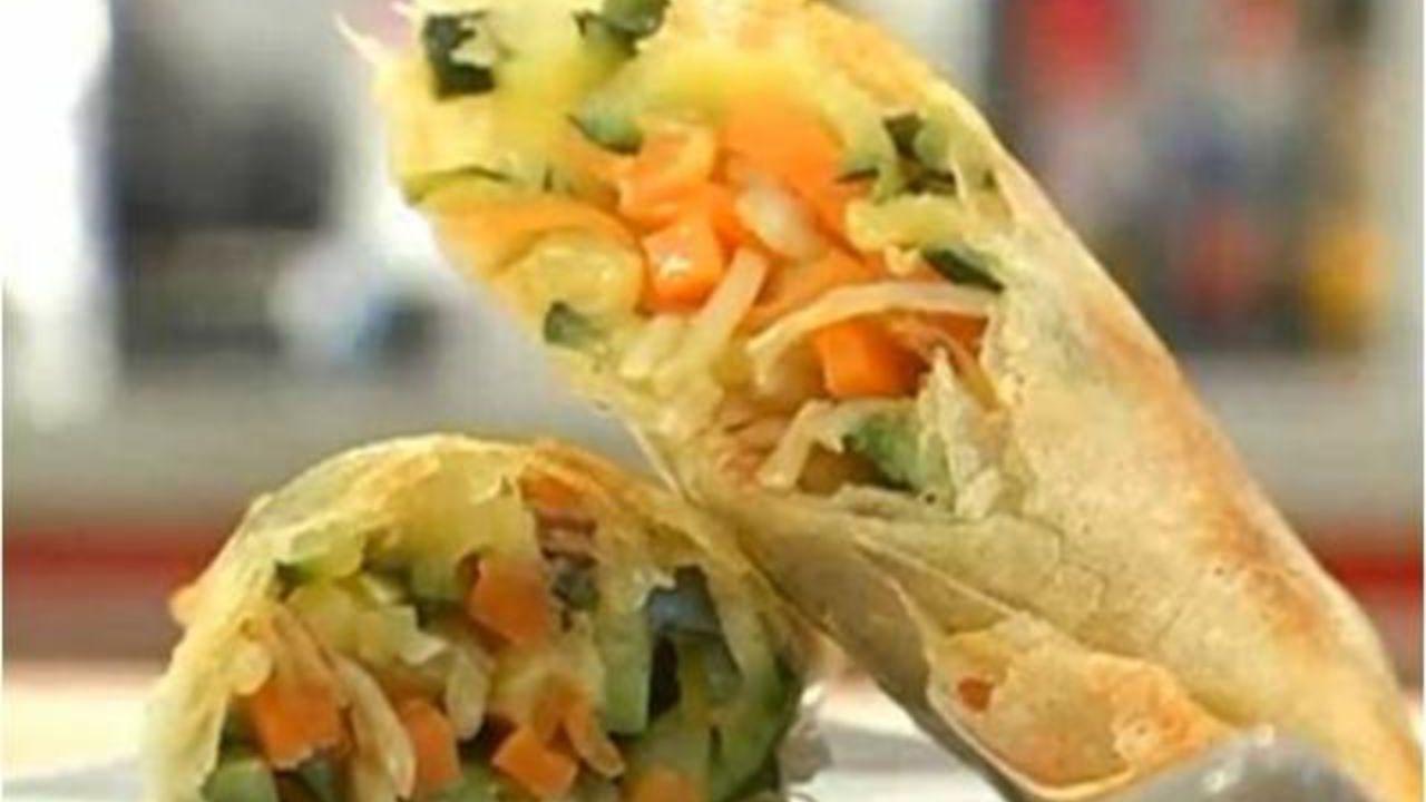 Rouleaux de bricks aux légumes