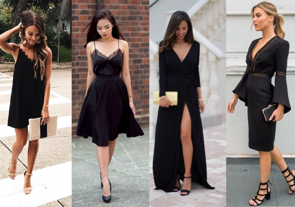 D’une simple robe noire classique à une magnifique robe de soirée
